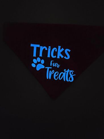 Tricks Fur Treat's Halloween Over the Collar Dog Bandana That Slips onto Their Existing Collar Size Small in Saudi Arabia