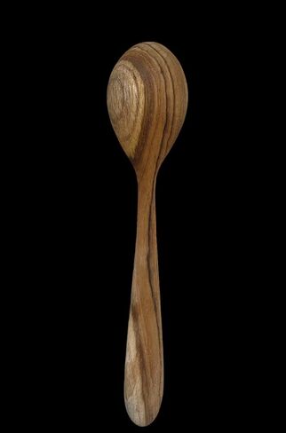 صوت المصدر مصنوع يدويًا على يد حرفيين باليين، ملعقة من خشب الساج، طعام صحي، أدوات مائدة وأدوات مائدة صديقة للبيئة، ملعقة سفر، أدوات مائدة للسفر... in Kuwait