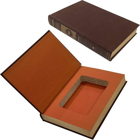 Vintage Book Safe - Hollow Book Safe Secret Storage - Hidden Diversion Gift Box - - Made from a Real Genuine Book -"Masterplots Digests of World Literature" by Salem Press in Saudi Arabia