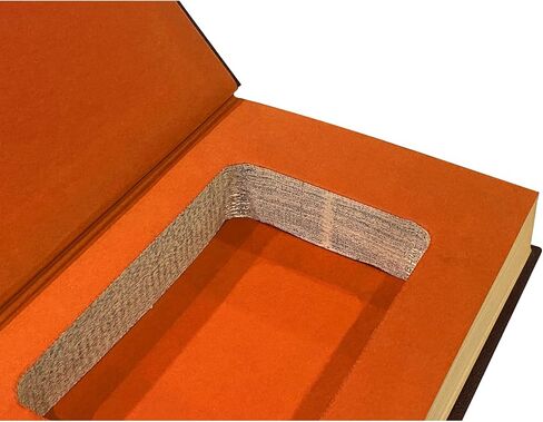 Vintage Book Safe - Hollow Book Safe Secret Storage - Hidden Diversion Gift Box - - Made from a Real Genuine Book -"Masterplots Digests of World Literature" by Salem Press in Saudi Arabia