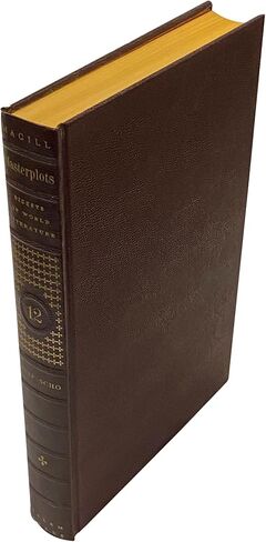 Vintage Book Safe - Hollow Book Safe Secret Storage - Hidden Diversion Gift Box - - Made from a Real Genuine Book -"Masterplots Digests of World Literature" by Salem Press in Saudi Arabia