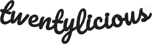 Twentylicious، لافتة عيد الميلاد العشرين، زينة عيد الميلاد العشرين، لافتة Twentylicious، عشرين، ديكور الحفلات in Kuwait