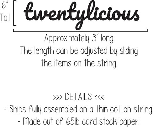 Twentylicious، لافتة عيد الميلاد العشرين، زينة عيد الميلاد العشرين، لافتة Twentylicious، عشرين، ديكور الحفلات in Kuwait