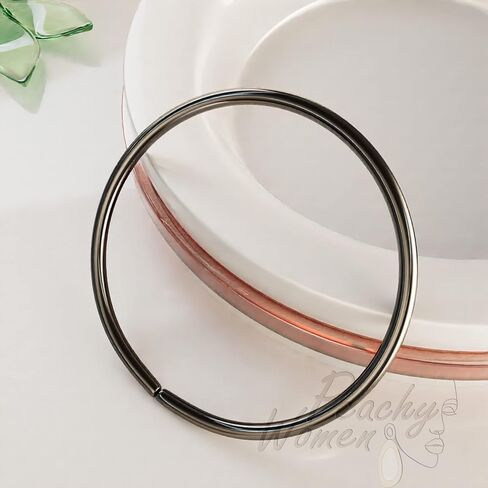 Black Nose Ring Hoop 22G - Small Nose Piercing For Women Men - 925 Sterling Silver Plain Black Nose Hoop Jewelry in Saudi Arabia
