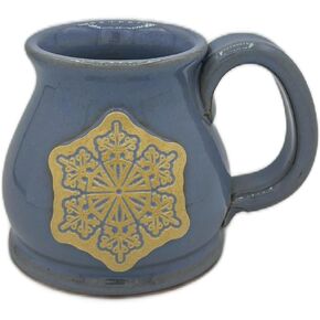 SHS Snowflake Mug USA Handmade 12oz Coffee Mug (Sector Crystal) in Kuwait