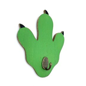 شماعة معطف للأطفال ببصمة ديناصور - ديكور حمام ديناصور - ديكورات ديناصورات لتنظيم الفصول الدراسية - خطاف ظهر - ديكور ديناصور لديكور جدار غرفة الأولاد in Kuwait