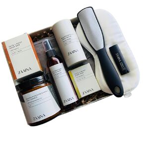 Wellness Spa Gift Set for Women, Relaxing Luxury Self Care Spa Box with Natural and Clean Beauty Products for Her by ZAAINA in Kuwait