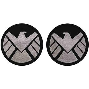 Halloween Costume S.H.I.E.L.D. Embroidered Iron On Patches in Saudi Arabia