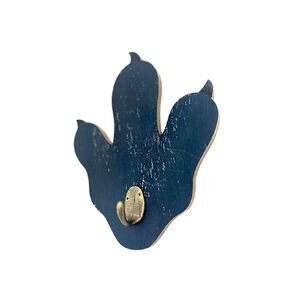 شماعة معطف للأطفال ببصمة ديناصور - ديكور حمام ديناصور - خطاف حقيبة ظهر لتنظيم الفصول الدراسية لديكورات الديناصورات - ديكور جدار ديناصور لغرفة الأولاد - أزرق داكن in Kuwait