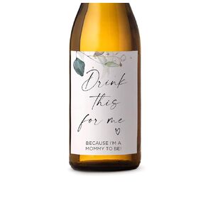 Pregnancy Reveal Wine Label for Family and Friends, Baby Announcements Gifts, Wine Bottle Stickers, We're Having a Baby Cards, Promoted to Grandfather, Im Pregnant in Saudi Arabia