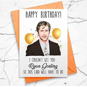 Funny Ryan Birthday Card - Funny Birthday Card, Birthday Card, Happy Birthday, Birthday Humor, Happy Birthday, Celebrity Crush [00115] in Saudi Arabia
