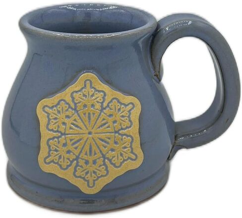 SHS Snowflake Mug USA Handmade 12oz Coffee Mug (Sector Crystal) in Kuwait