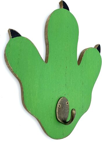 شماعة معطف للأطفال ببصمة ديناصور - ديكور حمام ديناصور - ديكورات ديناصورات لتنظيم الفصول الدراسية - خطاف ظهر - ديكور ديناصور لديكور جدار غرفة الأولاد in Kuwait