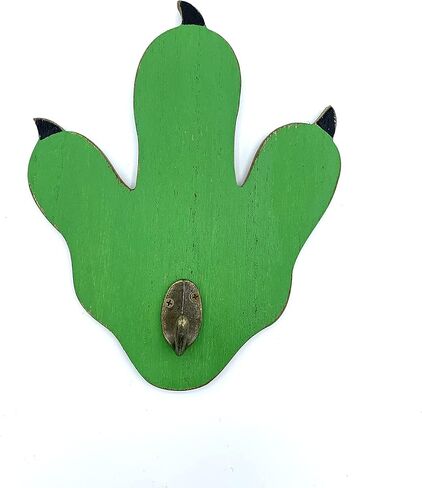 شماعة معطف للأطفال ببصمة ديناصور - ديكور حمام ديناصور - ديكورات ديناصورات لتنظيم الفصول الدراسية - خطاف ظهر - ديكور ديناصور لديكور جدار غرفة الأولاد in Kuwait