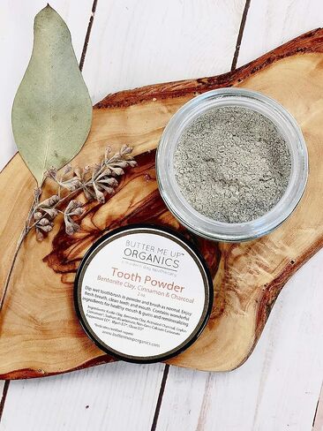 Tooth Powder/Toothpaste/Organic Tooth Powder/Organic Tooth Paste/Organic Toothpaste/Clay Tooth Paste/Remineralizing Tooth Powder/Butter Me Up Organics in Saudi Arabia