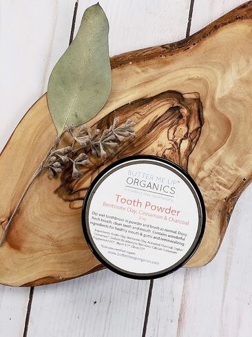 Tooth Powder/Toothpaste/Organic Tooth Powder/Organic Tooth Paste/Organic Toothpaste/Clay Tooth Paste/Remineralizing Tooth Powder/Butter Me Up Organics in Saudi Arabia