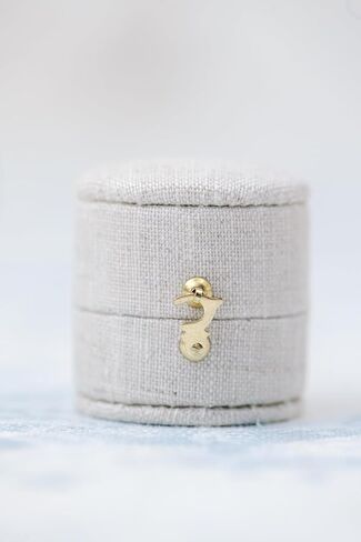 Small Oval Hinged Ring Box (Dark Dusty Pink) in Saudi Arabia