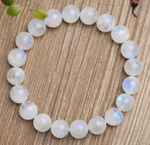 10MM Red Agate Bracelet for Women Men | Natural Handmade Stretch Bracelet for 7.5-8" Wrist | Root & Heart & Sacral Chakra Chakra Crystal | Each Black & Red Bead is Unique | Special choice in Saudi Arabia