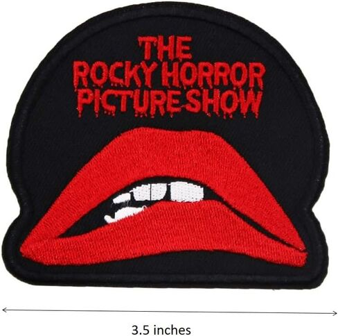 The Rocky Horror Picture Show Embroidered Iron On Patch in Saudi Arabia