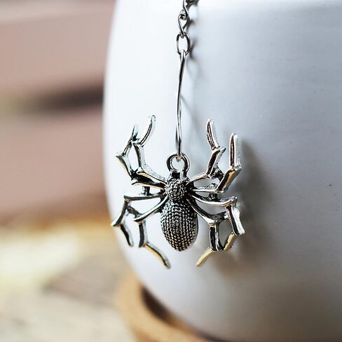 Spider tea ball infuser for herbal tea, Tea infuser charm, Tea Strainer insect pendant in Saudi Arabia