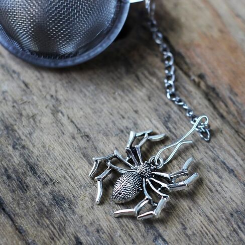 Spider tea ball infuser for herbal tea, Tea infuser charm, Tea Strainer insect pendant in Saudi Arabia