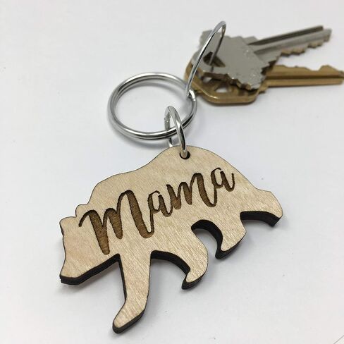 ماما الدب سلسلة المفاتيح هدية عيد الأم | هدية صغيرة لطيفة في اللحظة الأخيرة لحلقة مفاتيح أمي in Kuwait