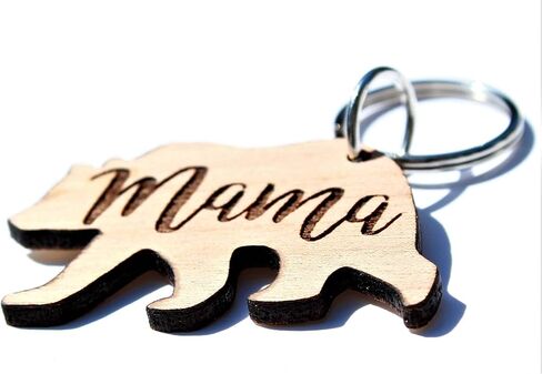 ماما الدب سلسلة المفاتيح هدية عيد الأم | هدية صغيرة لطيفة في اللحظة الأخيرة لحلقة مفاتيح أمي in Kuwait