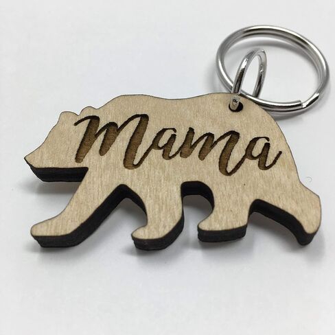 ماما الدب سلسلة المفاتيح هدية عيد الأم | هدية صغيرة لطيفة في اللحظة الأخيرة لحلقة مفاتيح أمي in Kuwait