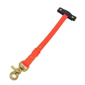 منتجات ريجال دوج مقود قصير للكلاب بمقبض | مقود المرور للكلاب | مقود بيوثين قصير للكلاب لتدريب الكلاب الصغيرة والمتوسطة والكبيرة (12 بوصة/برتقالي وأسود) (وردي/أزرق) in Kuwait