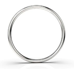 1mm Thin Smooth Stacking Skinny Ring in Sterling Silver, Gold, or Rose Gold | Comfort Fit | Sizes 2-12 (2, 14K Gold Fill) in Saudi Arabia