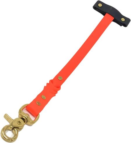 منتجات ريجال دوج مقود قصير للكلاب بمقبض | مقود المرور للكلاب | مقود بيوثين قصير للكلاب لتدريب الكلاب الصغيرة والمتوسطة والكبيرة (12 بوصة/برتقالي وأسود) (وردي/أزرق) in Kuwait