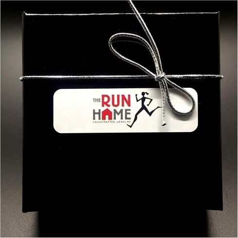 13.1 RUNNER GIRL Half Marathon Pewter Pendant Key Chain - Pewter Running Girl Stick Figure Charm and Round Pewter 13.1 Pendant on Round Stainless Steel Key Ring in Saudi Arabia