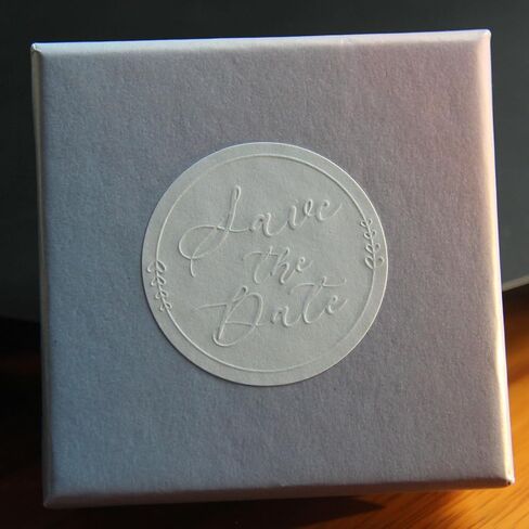 100x Embossed Save the Date Stickers Engagement Party Invitation Seals Calligraphy Stickers Wedding Announcement Round Sticker, Engagement Circle Label, Party Favor Sticker in Saudi Arabia