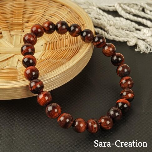 African Turquoise Bracelets (8mm), Natural Round Gemstones Bracelets For Wellness in Kuwait