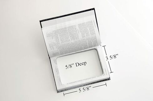 Book of Mormon Secret Storage Book Safe - LDS BookMods Diversion Stash Box - Real Pages in Saudi Arabia