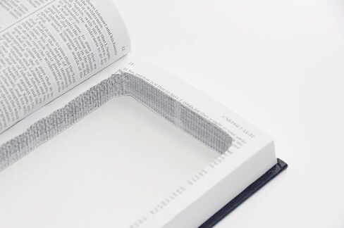 Book of Mormon Secret Storage Book Safe - LDS BookMods Diversion Stash Box - Real Pages in Saudi Arabia