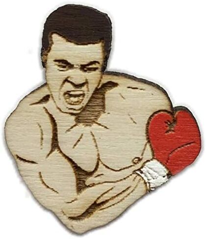 "The Greatest" Boxer Pin | Phantom Punch Boxing Glove Gift in Saudi Arabia