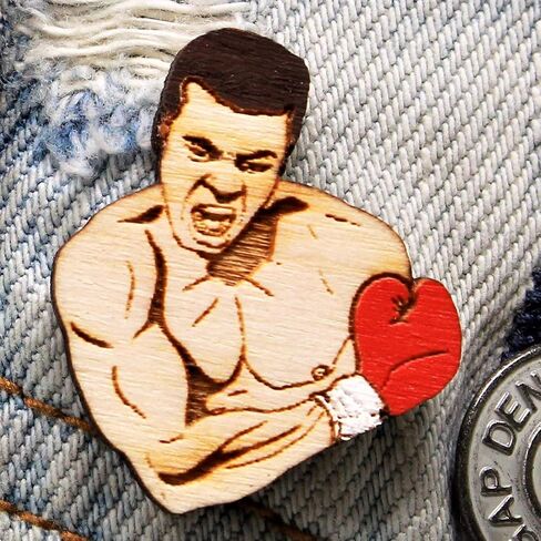 "The Greatest" Boxer Pin | Phantom Punch Boxing Glove Gift in Saudi Arabia