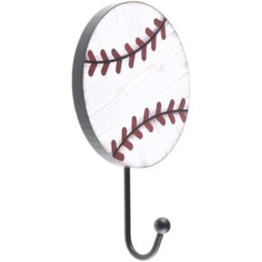 خطاف معطف فني جداري للبيسبول - غرفة نوم بطابع مشجع رياضي للأولاد - ديكور غرفة اللعب - شماعة مناشف in Kuwait