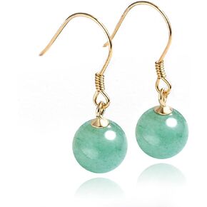 Green Jade Earrings for Women S925 Sterling Silver Earrings Handmade High Heels Earrings Lucky Gift Back to School Birthday Gift in Kuwait