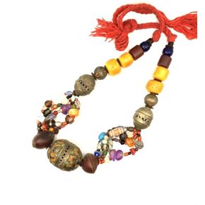 Moroccan African Berber enameled artisan necklace in Saudi Arabia