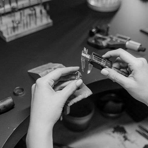 PopTopping خاتم قلب أسود عتيق من الفضة الإسترليني خاتم مصنوع يدويًا للنساء حلقات قلب الحب قابلة للتعديل بنهاية مفتوحة in Kuwait