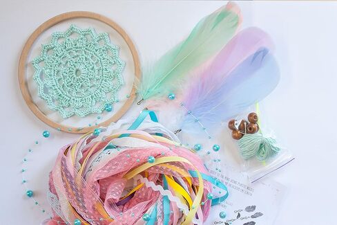 DIY Dream catcher Kit Craft Activity Project Make Your Own Dreamcatcher 5 inch Birthday Gift in Kuwait