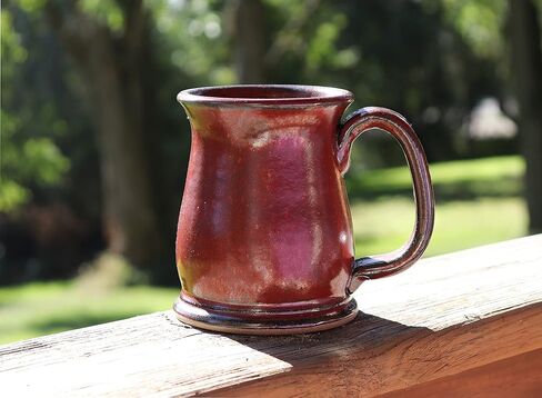 SHS Collection USA Handmade 16oz Coffee Mug Wide Mouth (Amethyst Horizon) in Kuwait