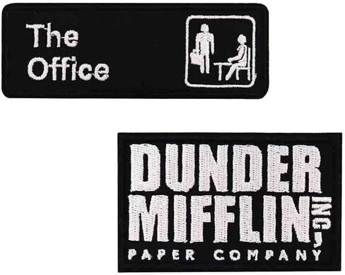 زي الهالوين Dunder Mifflin من The Office مطرز بالحديد على الرقع in Saudi Arabia