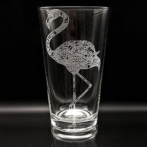 SPIRIT ANIMAL CAT Engraved Pint Glass | Great Animal Kitten Gift Idea! in Kuwait