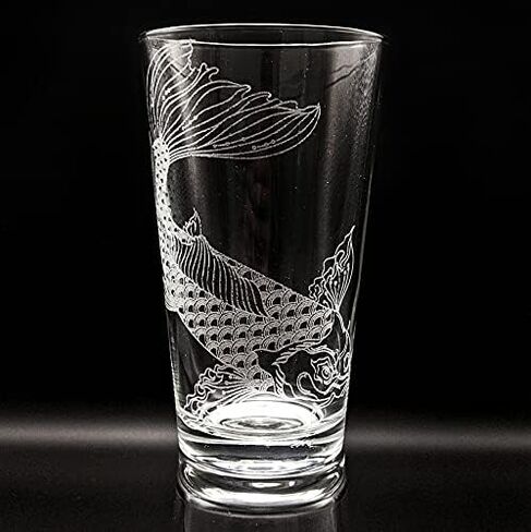 SPIRIT ANIMAL CAT Engraved Pint Glass | Great Animal Kitten Gift Idea! in Kuwait