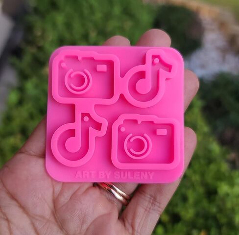 Silicone Molds - TikTok Silicone Mold - Molds for Earrings - Camera Silicone Mold in Saudi Arabia