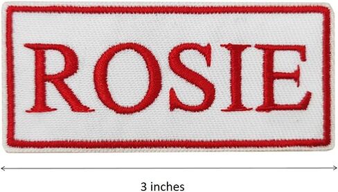 زي روزي ذا ريفيتر مطرز بالحديد على الرقع in Kuwait