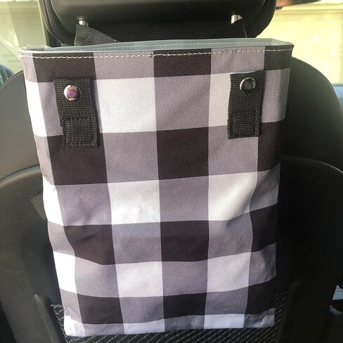 كيس قمامة السيارة مصنوع من قماش مربعات وقابل لإعادة الاستخدام من بافلو in Kuwait